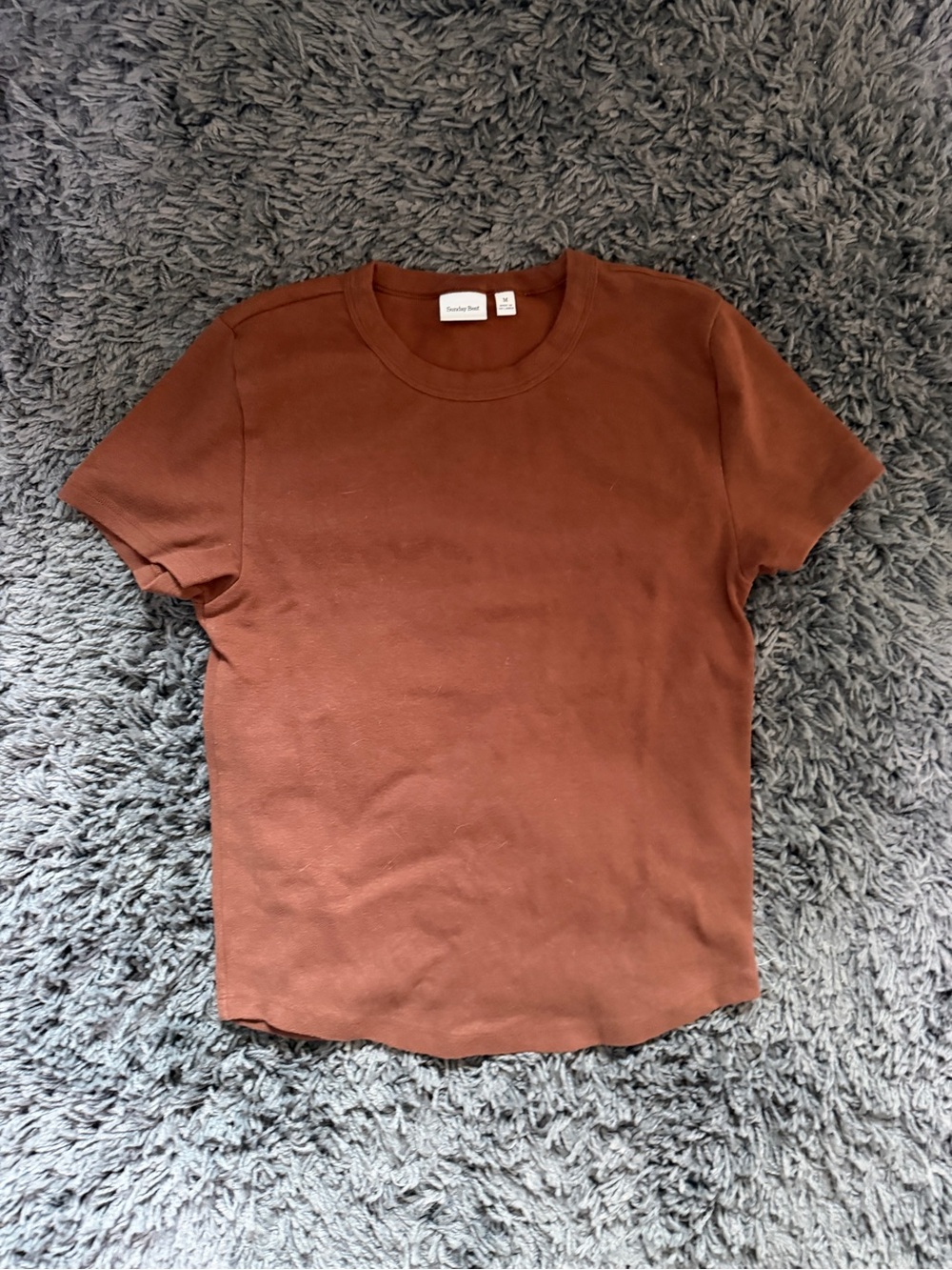 SUNDAY BEST brown top